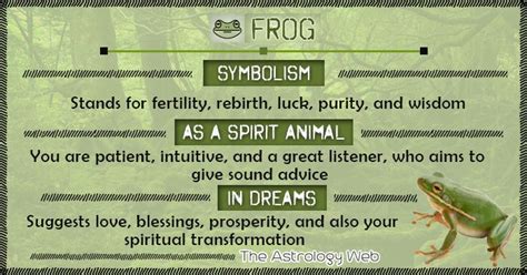 The Symbolism of the Frog and Dog in a Dream